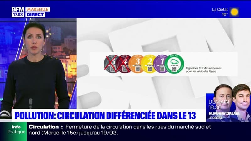 Épisode de pollution: la circulation différenciée en vigueur à Marseille