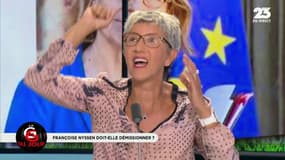 #Nyssen - Le gros coup de gueule de @ZohraBitan : "Qu'ils aillent se faire voir ! On nous a vendu un nouveau monde, c'est exactement les mêmes magouilles qu'avant. Ces gens, les ministres, nous font la morale en permanence, qu'ils soient irréprochables !"