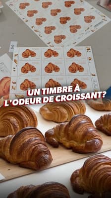 Un timbre à l'odeur de croissant? 