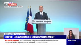 Jean Castex sur le variant Omicron: "Nous pensons que ce variant va se diffuser très rapidement au point de devenir dominant dès le début de l'année 2022"