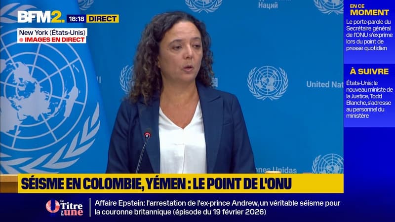L'ONU alloue 5 millions de dollars pour aider la Colombie après le séisme