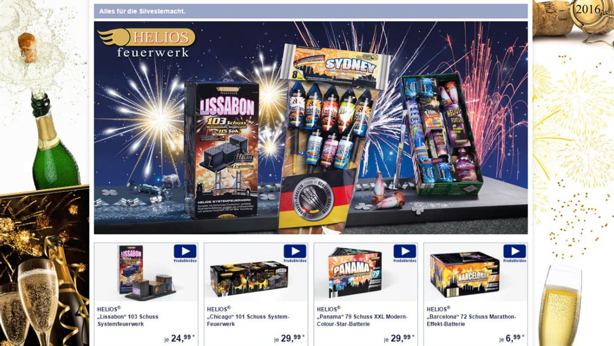 Le discounter commercialise d'autres feux d'artifice au nom de capitales du monde. Le discounter commercialise d'autres feux d'artifice au nom de capitales du monde.