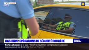 Bas-Rhin: des opérations de sécurité routière menées pour le premier week-end de départ en vacances