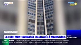 Paris: ils escaladent la tour Montparnasse en soutien à l'Ukraine