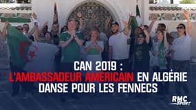 CAN 2019 : L'ambassadeur américain en Algérie danse pour les Fennecs