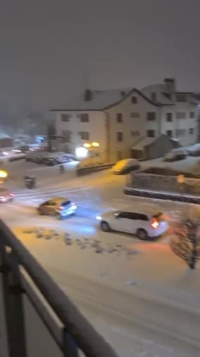 Ain: Saint-Genis-Pouilly se réveille sous la neige - Témoins BFMTV