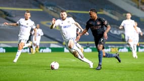 Raheem Sterling lors du match Leeds-Manchester City, le 3 octobre 2020