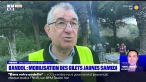 Var: des gilets jaunes mobilisés à Bandol en solidarité avec les agriculteurs