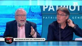 #GrandOral - @wdesaintjust, trésorier du @RNational_off : "Depuis que @lepenjm a fondé le parti, nous avons toujours eu pour préoccupation la justice sociale. @MLP_officiel surement plus que son père d'ailleurs. @f_philippot ne nous a rien apporté sur ce 