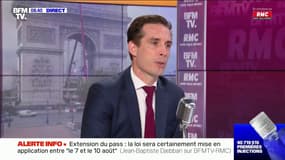 Jean-Baptiste Djebbari: "Nous avons la possibilité de repositionner, reclasser les salariés de la SNCF réfractaires à la vaccination"
