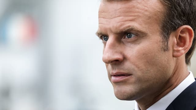 Le président de la République, Emmanuel Macron.