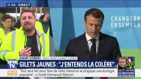 Jeremy Clément, gilet jaune réagit au discours du Président "vous avez oublié la réforme qui nous tient le plus à coeur, réformer le gouvernement"
