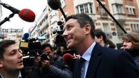 Benjamin Griveaux, le porte-parole d'En Marche!, le 8 mai 2017. 