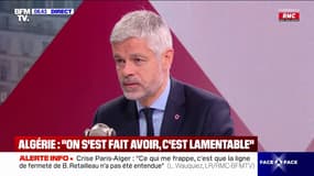 Crise diplomatique entre Paris et Alger: "La seule chose qui marchera, c'est la dénonciation des accords de 1968", estime Laurent Wauquiez