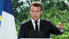 Emmanuel Macron le 8 juillet