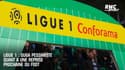 Ligue 1 - Duga pessimiste quant à une reprise prochaine