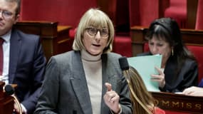 La ministre du Logement, Valérie Létard, à l'Assemblée nationale le 30 octobre 2024.