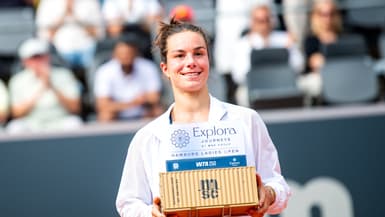 Loïs Boisson après son sacre à Hambourg, le 20 juillet 2025.