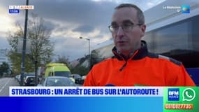 Strasbourg : un arrêt de bus inauguré sur l’autoroute 
