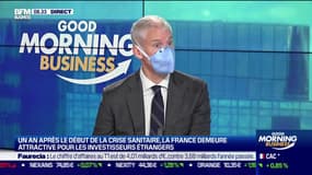 Franck Riester, ministre délégué chargé du Commerce extérieur et de l’Attractivité, était l’invité ce lundi matin de Good Morning Business sur BFM Business.