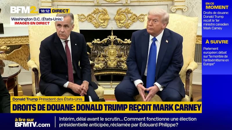 Droits de douane: Donald Trump évoque 