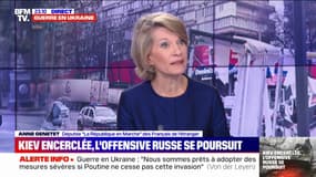 100 personnes sont "dédiées à la prise en charge les Français présents en Ukraine", explique Anne Genetet