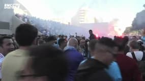 Europa League : Ambiance bouillante aux abords du Stade Vélodrome
