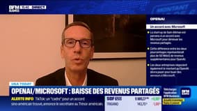 Open AI et Microsoft : baisse des revenus partagés 