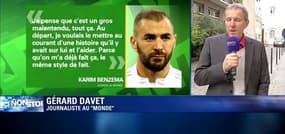 Affaire Benzema: "Il ne s'agit pas d'un malentendu", estime Gérard Davet