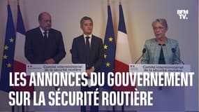 Sécurité routière: les annonces du gouvernement 