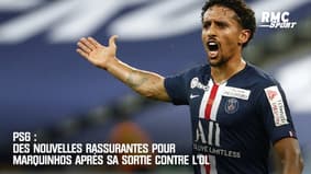 PSG : Des nouvelles rassurantes pour Marquinhos après sa sortie contre l'OL 