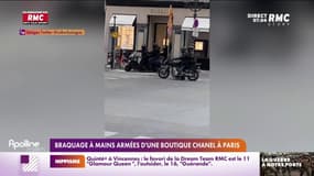 Paris : le braquage à mains armées d'une boutique Chanel