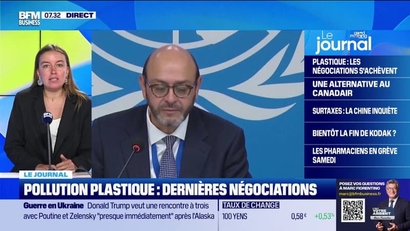 Traité sur la pollution plastique: les négociations s'achèvent à Genève