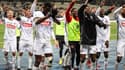 L'équipe d'Annecy après sa qualification en Coupe face au Paris FC le 8 février 2023