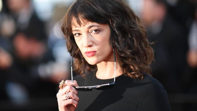 Asia Argento à Cannes en mai 2018