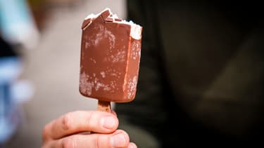 Un batônnet glacé de type "esquimau".