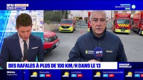 Mistral: Major Michel des marins-pompiers de Marseille appelle à "une très grande prudence"
