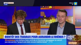 Strasbourg: bientôt des travaux pour agrandir le Rhénus?