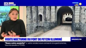 Rhône: visite nocturne du fort de Feyzin illuminé