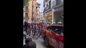 Une spectatrice a fait chuter une cycliste lors de la Vuelta féminie le 6 mai 2025