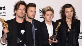 Le groupe One Direction à la cérémonie des Billboard music awards.