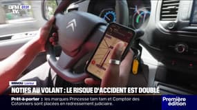 Téléphone au volant: les notifications doublent le risque d'accident selon une étude
