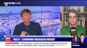 Sandrine Rousseau: "J'ai fait partie de celles qui ont à chaque fois alerté sur le danger de travailler avec Nicolas Hulot"