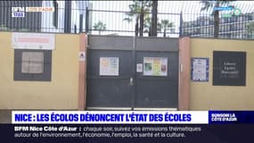 Nice: les écologistes dénoncent l'état des écoles de la ville