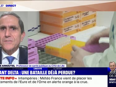 Pr Amouyel sur le variant Delta: "C'est maintenant qu'il faut agir si on veut vraiment éviter une nouvelle vague"