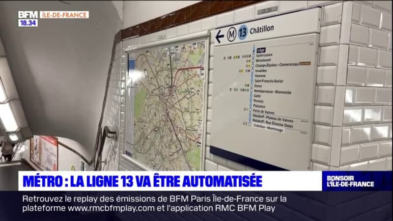 Paris: automatisation de la ligne 13, qu'en pensent les usagers?