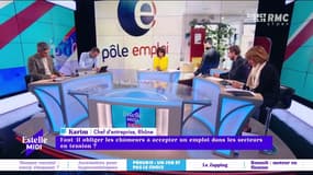 "J'ai déjà beaucoup de mal à motiver mes salariés qui viennent de leur plein gré. Ceux qui viendraient de façon imposée, ça va être compliqué de les gérer" s'inquiète Karim, chef d'entreprise et auditeur RMC.