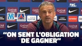 OM-PSG ou Real-Barça : "Ce sont des matches différents, mais on sent l'obligation de gagner" reconnaît Luis Enrique