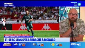 Ligue 1: le RC Lens s'est arraché à Monaco et partage les points