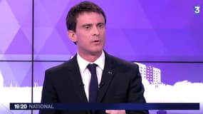 Manuel Valls, Premier ministre sur France 3, le 25 mars 2015.